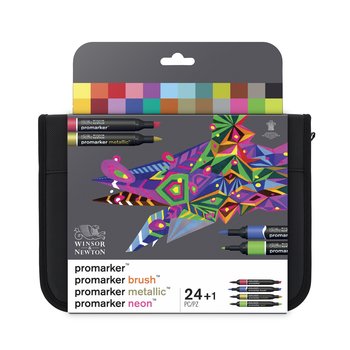 Winsor & Newton promarker set 24 - mixed media set