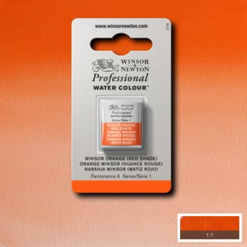 Winsor & Newton PWC 1/2 napje S1 - 723 Winsor orange (red shade)