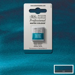 Winsor & Newton PWC 1/2 napje S3 - 697 aqua green