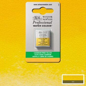 Winsor & Newton PWC 1/2 napje S4 - 890 camium free yellow