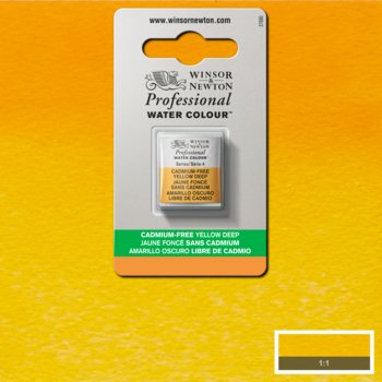 Winsor & Newton PWC 1/2 napje S4 - 891 camium free yellow deep