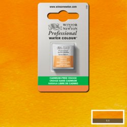 Winsor & Newton PWC 1/2 napje S4 - 899 cadmium free orange