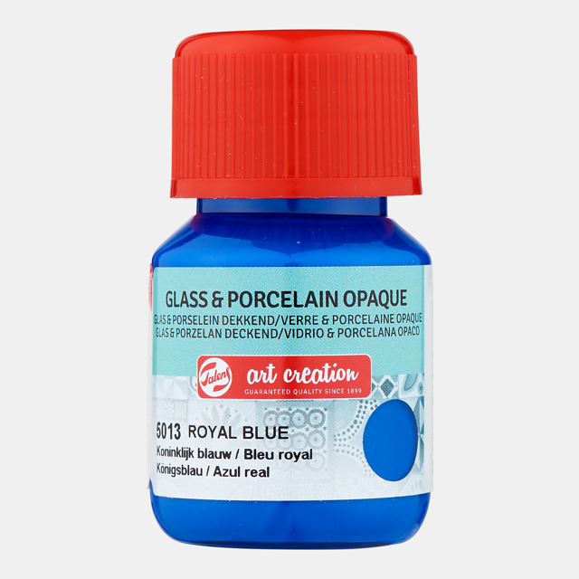 ArtCreation Glass & Porcelain 5013 royal blue opaque