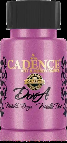 Cadence dora metallic verf 50ml - 155 bright fuchia