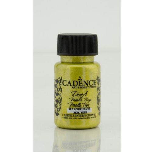 Cadence dora metallic verf 50ml - 162 charteuse