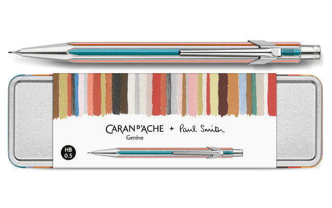 Caran d'ache 849 Paul Smith - special edition 5 - zilver - vulpotlood 0.5mm