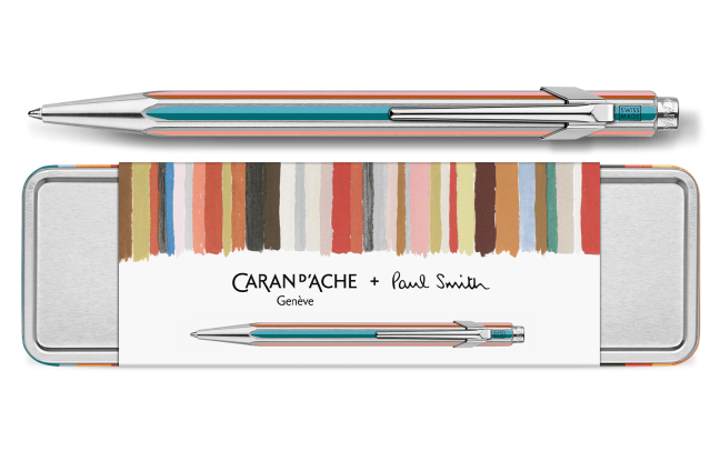 Caran d'ache 849 Paul Smith - special edition 5 - zilver