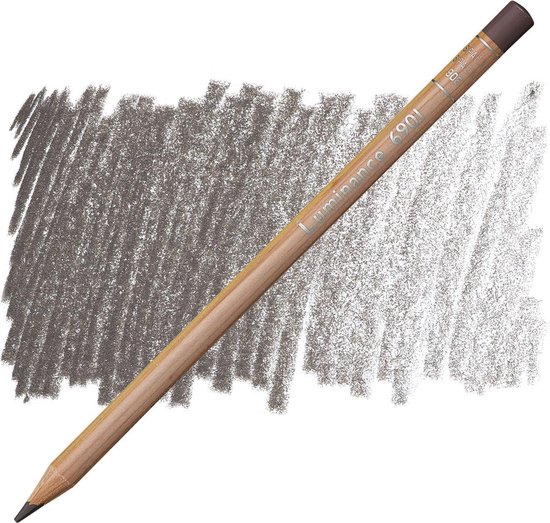 Caran d'ache luminance - 906 sepia 50%