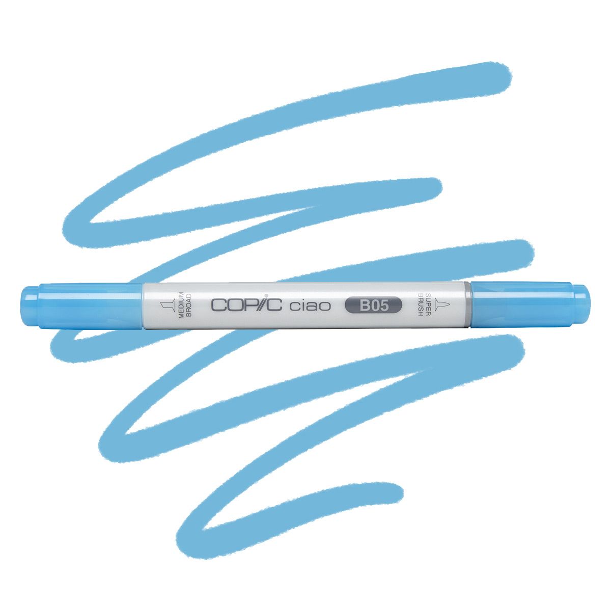 Copic marker ciao B05 proces blue