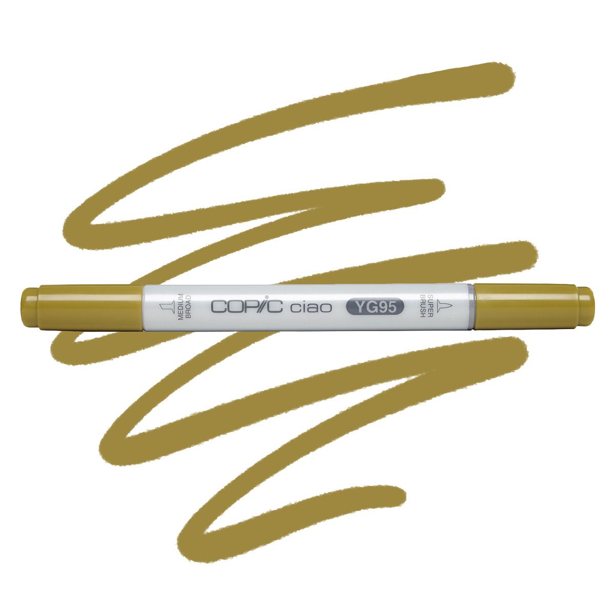 Copic marker ciao YG95 pale olive