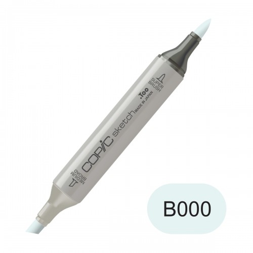 Copic sketch B000 pale porcelain blue