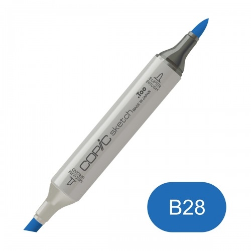 Copic sketch B28 royal blue