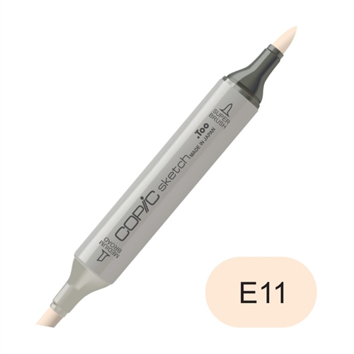 Copic sketch E11 barley beige