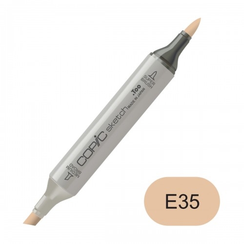 Copic sketch E35 chamois