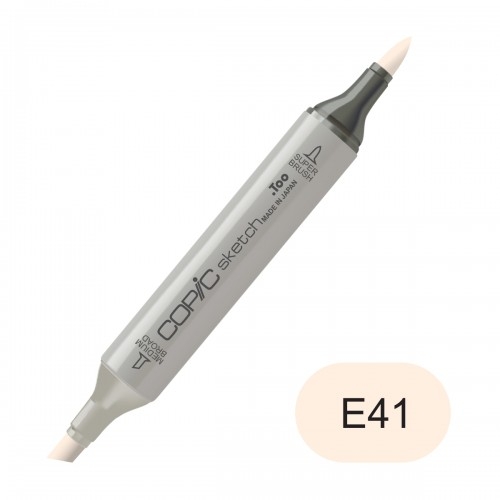Copic sketch E41 pearl white