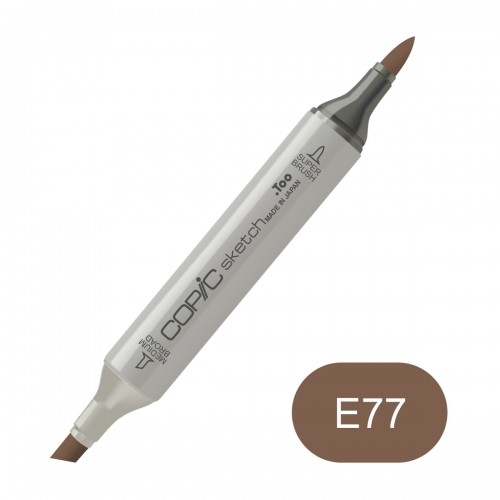 Copic sketch E77 maroon
