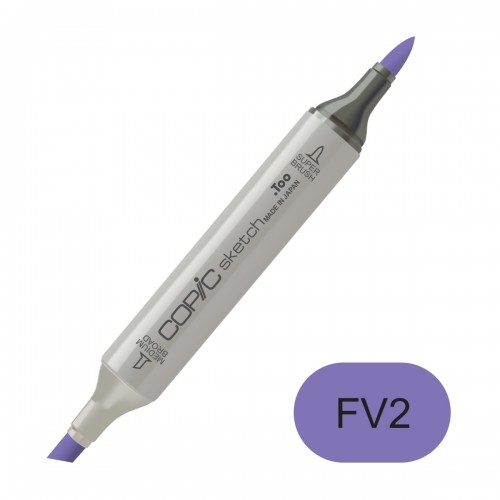 Copic sketch FV2 fluorescent dull violet
