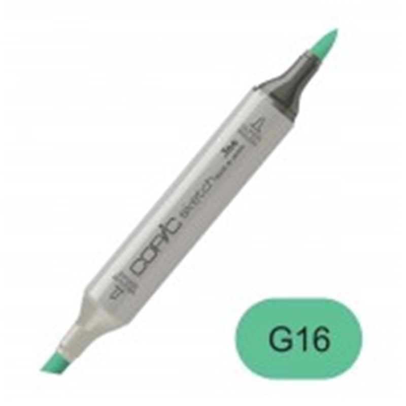 Copic sketch G16 malachite