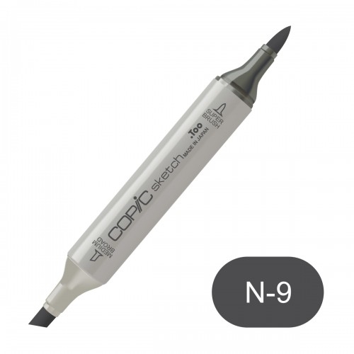 Copic sketch N9 neutral gray no. 9