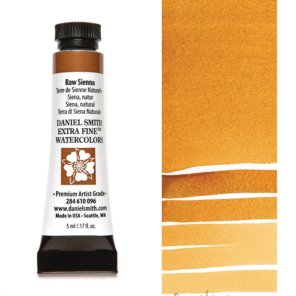 Daniel Smith extra fine watercolors - s1 096 raw sienna
