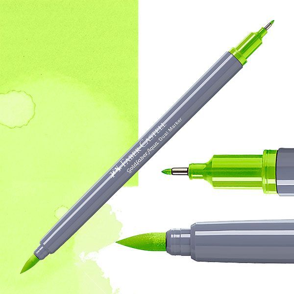 Faber-Castell Goldfaber aqua dual markers - 171 light green