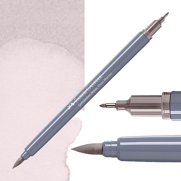 Faber-Castell Goldfaber aqua dual markers - 272 warm grey 3