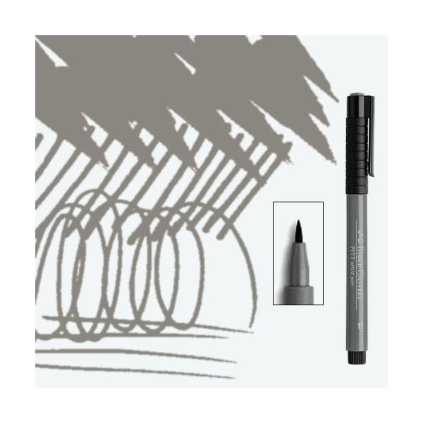 Faber-Castell Pitt artist pen brush - 273 warm grey 4