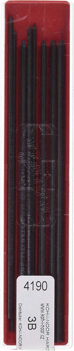 Koh I Noor 12 navullingen 2mm 3B