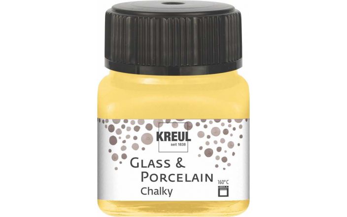 Kreul Glass & Porcelain chalky - 16632 yellow safran
