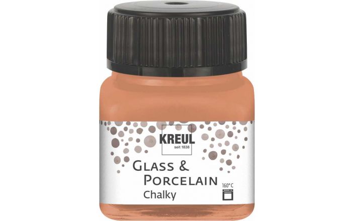 Kreul Glass & Porcelain chalky - 16633 terracotta earth