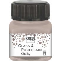 Kreul Glass & Porcelain chalky - 16634 cozy red