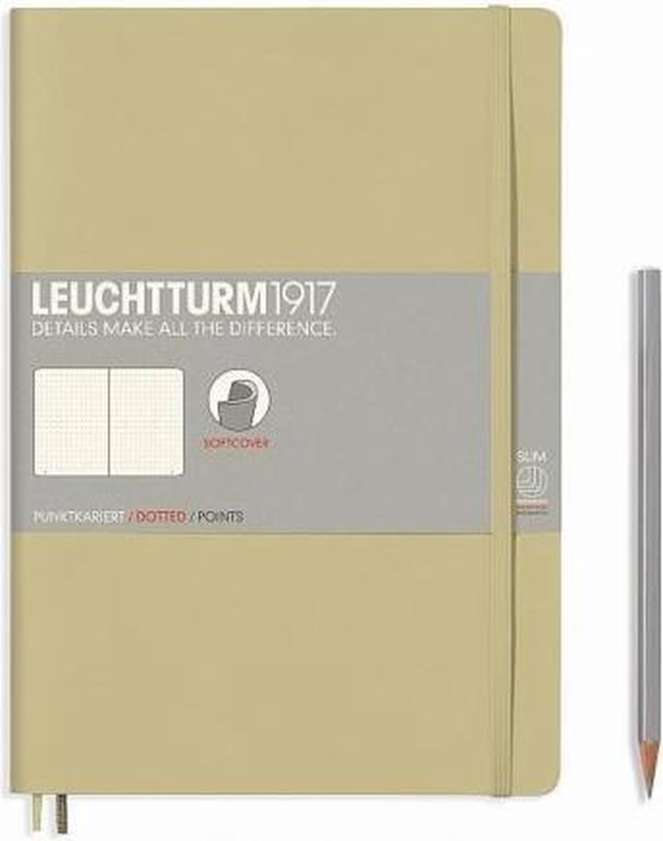 Leuchtturm1917 soft cover B5 dotted sand