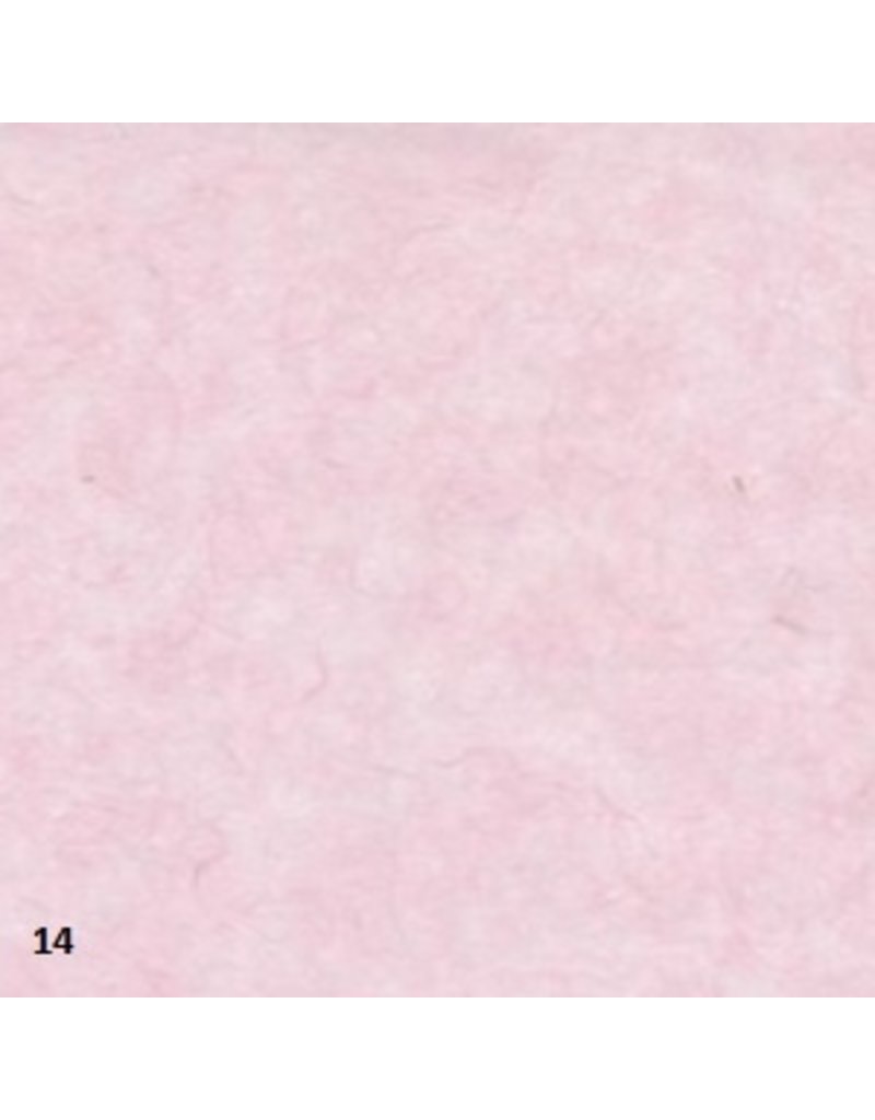 Olino Mulberry papier kozo 25 grams 64x47 cm - 14 roze