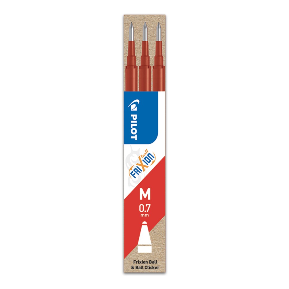 Pilot Frixion ball - 0.7 rood navullingen