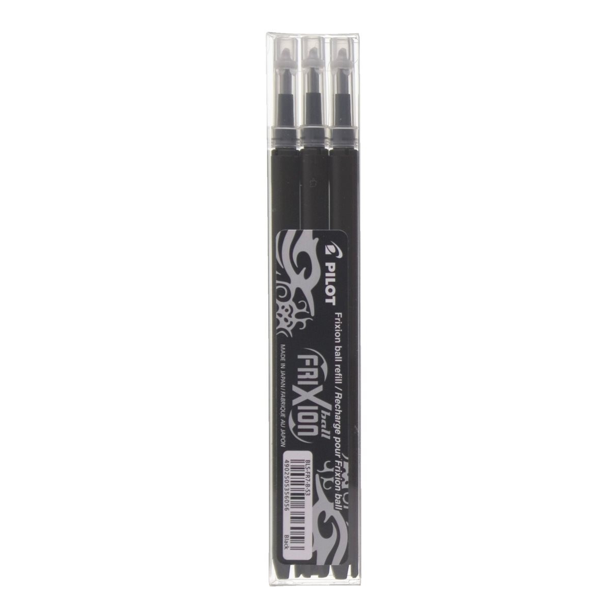 Pilot Frixion ball - 0.7 zwart navullingen