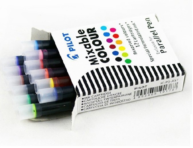 Pilot Parellel pen - vulling kleurenmix