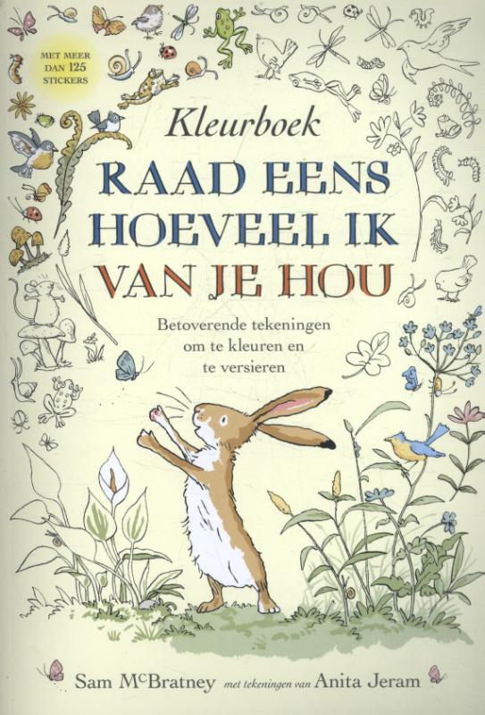 Raad eens hoeveel ik van je hou? kleurboek