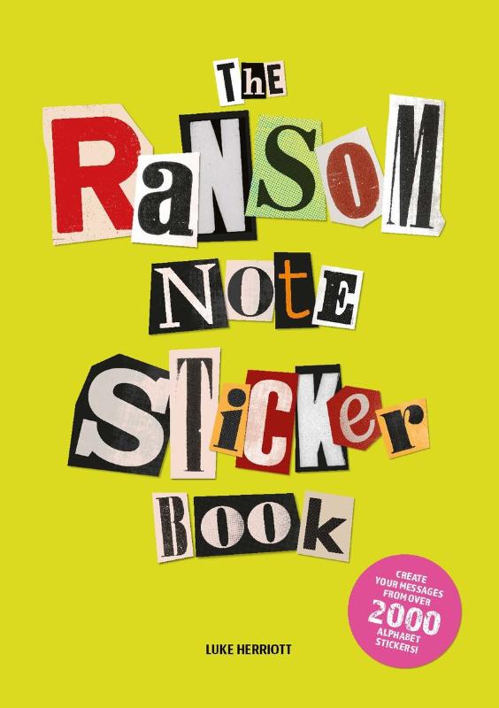 The Ransom Note Sticker Book - Luke Herriott