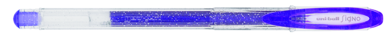 Uni-ball Signo - glitter paars