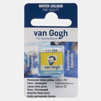 Van Gogh Aquarelverf 1/2 napje - 254 permanent citroengeel