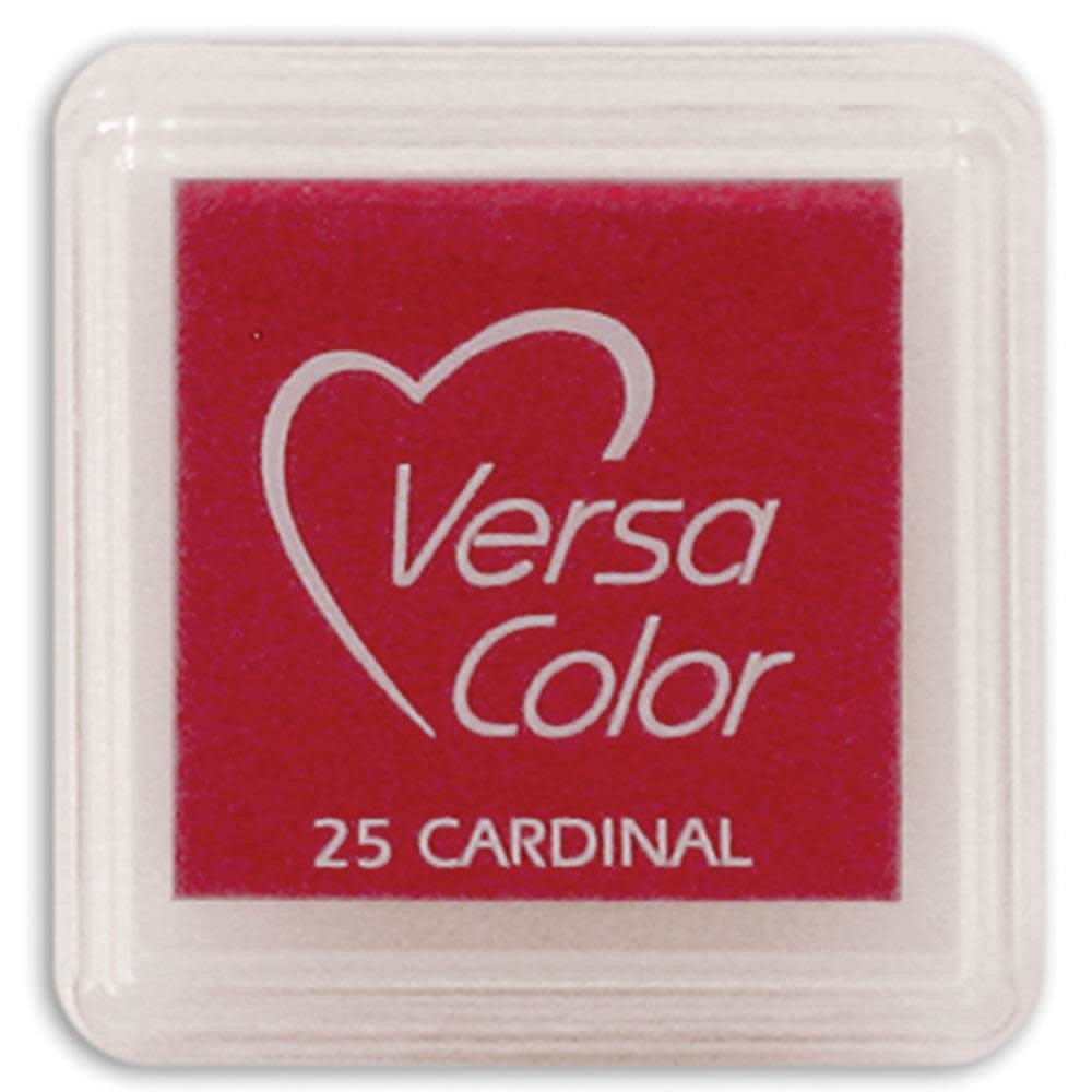 Versacolor inkpad 3x3 25 kardinaal
