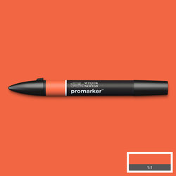 Winsor & Newton promarker - R866 orange