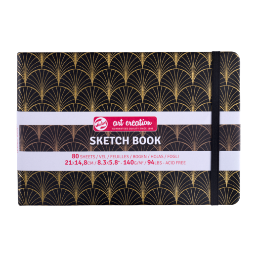 ArtCreation schetsboek art deco - 21 x 14.8