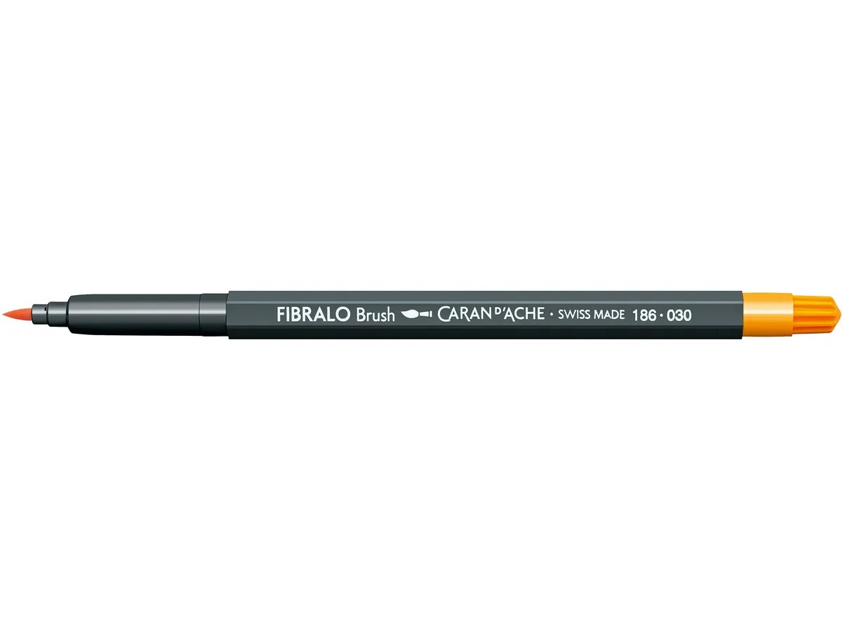Caran d'Ache Fibralo Brush - 030 oranje