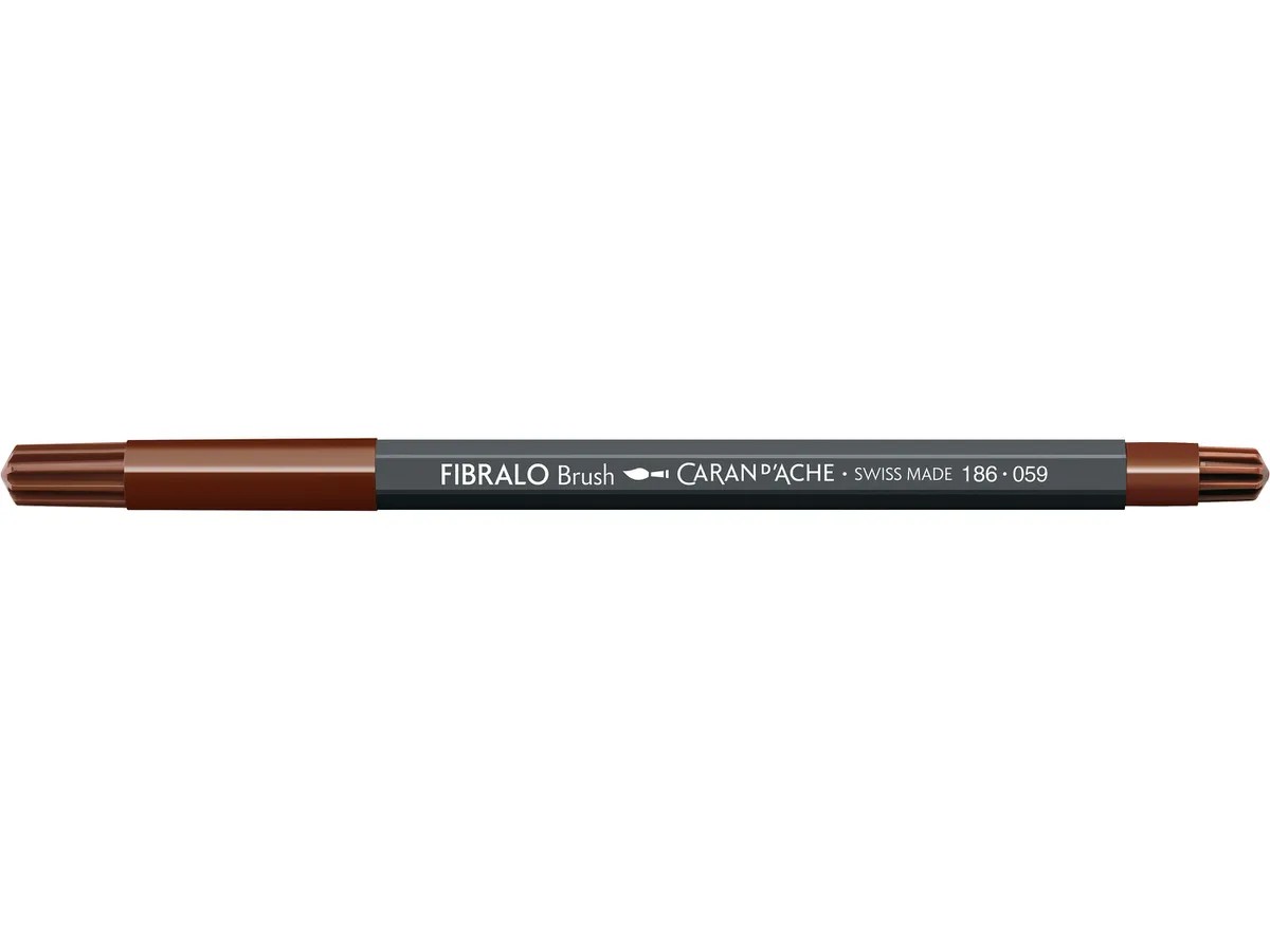 Caran d'Ache Fibralo Brush - 059 bruin