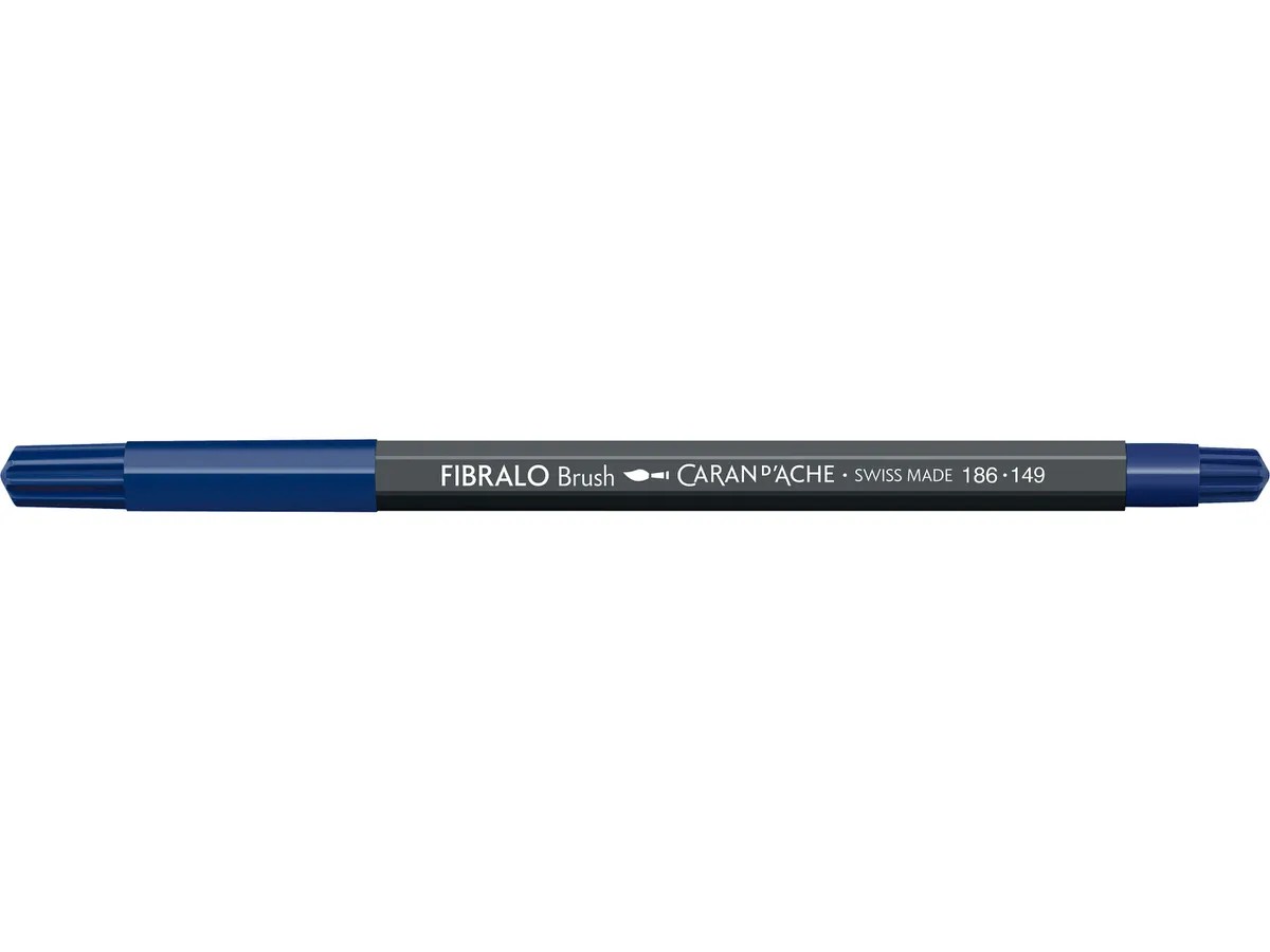 Caran d'Ache Fibralo Brush - 149 marine blauw