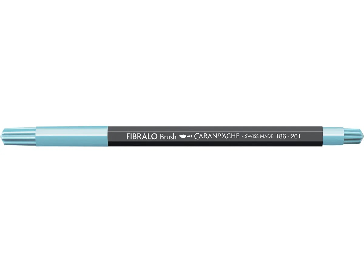 Caran d'Ache Fibralo Brush - 211 turqoois groen