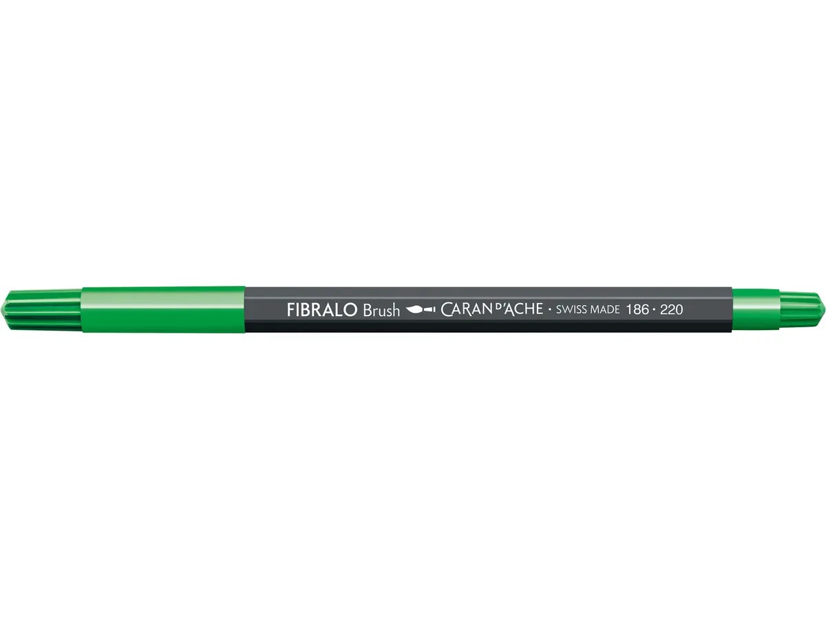 Caran d'Ache Fibralo Brush - 220 groen