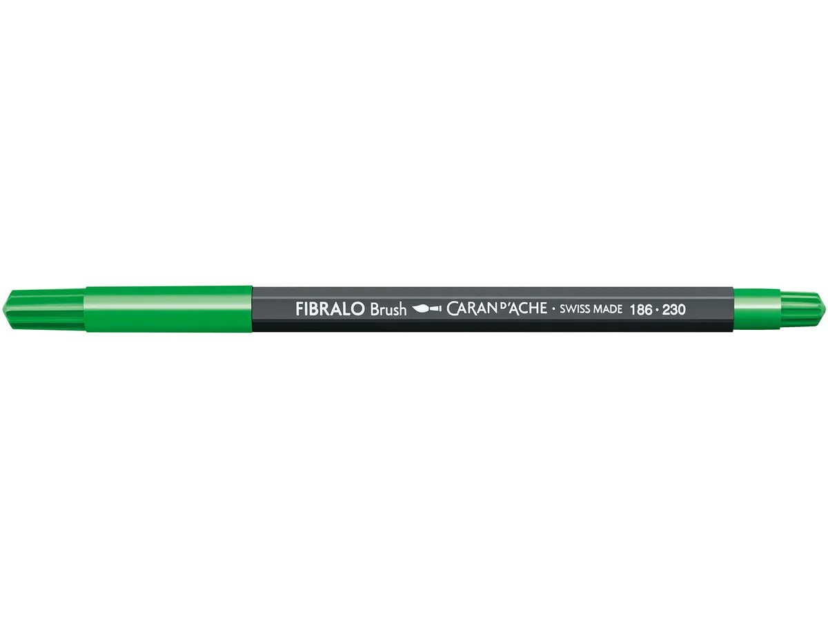 Caran d'Ache Fibralo Brush - 230 geel groen