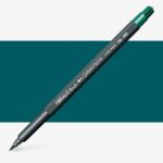Caran d'Ache Fibralo Brush - 460 pauw groen
